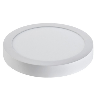 Round surface led panel light